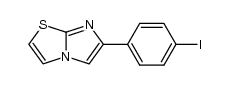 6-(4-iodophenyl)imidazo[2,1-b][1,3]thiazole结构式