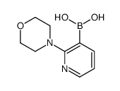 (2-MORPHOLINOPYRIDIN-3-YL)BORONIC ACID Structure