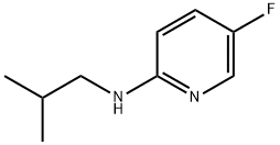 5-fluoro-N-(2-methylpropyl)pyridin-2-amine结构式