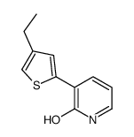 3-(4-ethylthiophen-2-yl)-1H-pyridin-2-one Structure