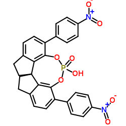 (11aR)-3,7-双(4-硝基苯基)-10,11,12,13-四氢-5-羟基-5-氧二茚并[7,1-de:1'',7'-fg][1,3,2]二氧磷杂八环图片