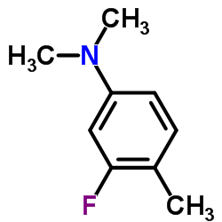 3-Fluoro-N,N,4-trimethylaniline Structure