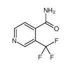 3-(trifluoromethyl)pyridine-4-carboxamide structure