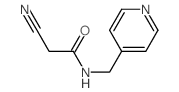 2-氰基-n-(吡啶-4-甲基)乙酰胺图片