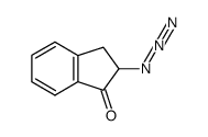 2-azido-2,3-dihydro-1H-inden-1-one Structure