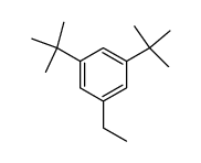 1-ethyl-3,5-di-tert-butyl-benzene结构式