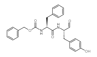 Z-PHE-TYR-ALDEHYDE结构式