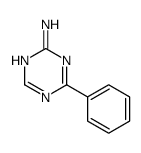 4-phenyl-1,3,5-triazin-2-amine结构式