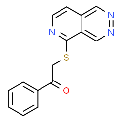 α-[(Pyrido[3,4-d]pyridazin-5-yl)thio]acetophenone picture