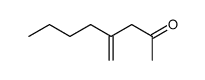 2-Octanone, 4-methylene- (9CI) picture