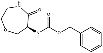 Benzyl (S)-(5-oxo-1,4-oxazepan-6-yl)carbamate Structure