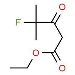 Pentanoic acid,4-fluoro-4-methyl-3-oxo-,ethyl ester Structure