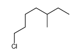 1-chloro-5-methyl-heptane Structure