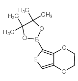 2-(2,3-二氢噻吩并[3,4-b][1,4]二氧杂环己烷-5-基)-4,4,5,5-四甲基-1,3,2-二氧杂环戊硼烷结构式