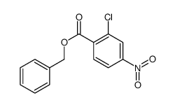 benzyl 2-chloro-4-nitrobenzoate结构式