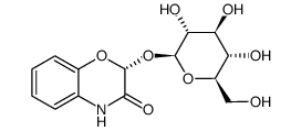 2-(β-D-Glucopyranosyloxy)-2H-1,4-benzoxazin-3(4H)-one Structure