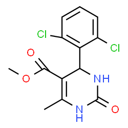 methyl 4-(2,6-dichlorophenyl)-6-methyl-2-oxo-1,2,3,4-tetrahydropyrimidine-5-carboxylate picture