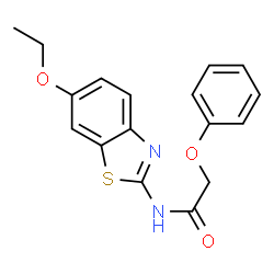 N-(6-ethoxybenzo[d]thiazol-2-yl)-2-phenoxyacetamide Structure