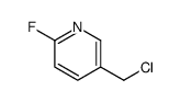 Pyridine, 5-(chloromethyl)-2-fluoro- (9CI) Structure