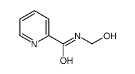 2-Pyridinecarboxamide,N-(hydroxymethyl)-(9CI)结构式