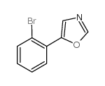 5-(2-溴苯基)噁唑结构式