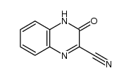 2-Quinoxalinecarbonitrile,3,4-dihydro-3-oxo- Structure