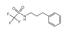 1,1,1-trifluoro-N-(3-phenylpropyl)methanesulfonamide Structure