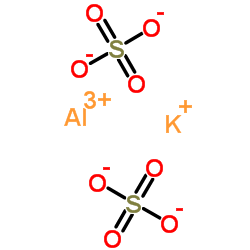 aluminium potassium sulfate structure