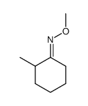 2-methylcyclohexanone O-methyl oxime Structure