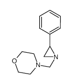 4-((2-PHENYLAZIRIDIN-1-YL)METHYL)MORPHOLINE structure