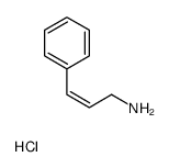 (Z)-3-phenylprop-2-en-1-amine,hydrochloride Structure