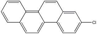 Chrysene, 2-chloro- Structure