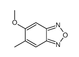 2,1,3-Benzoxadiazole,5-methoxy-6-methyl- Structure