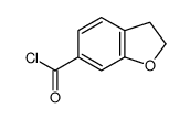 6-Benzofurancarbonyl chloride, 2,3-dihydro- (9CI)结构式