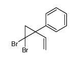 (2,2-dibromo-1-ethenylcyclopropyl)benzene Structure