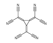 2-[2,3-bis(dicyanomethylidene)cyclopropylidene]propanedinitrile结构式