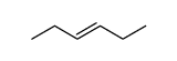 3-Hexene (cis- and trans- mixture) Structure