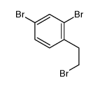 1-(2-溴乙基)-2,4-二溴苯结构式