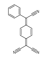 2-[4-(Cyano-phenyl-methylene)-cyclohexa-2,5-dienylidene]-malononitrile结构式