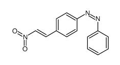 [4-(2-nitroethenyl)phenyl]-phenyldiazene Structure