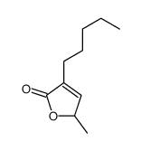 2-methyl-4-pentyl-2H-furan-5-one结构式