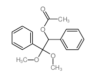 (2,2-dimethoxy-1,2-diphenyl-ethyl) acetate picture