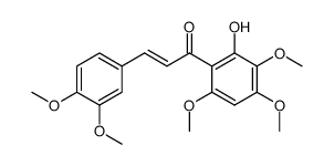 2'-hydroxy-3,4,3',4',6'-pentamethoxy-chalcone Structure