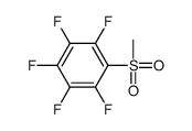 1,2,3,4,5-pentafluoro-6-methylsulfonylbenzene Structure