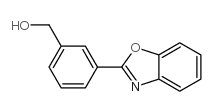 3-(Benzoxazol-2-yl)benzyl alcohol结构式