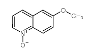 6-甲氧基喹啉N-氧化物结构式