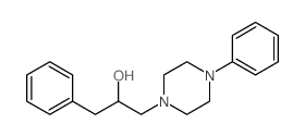 1-Piperazineethanol, .alpha.-benzyl-4-phenyl-结构式