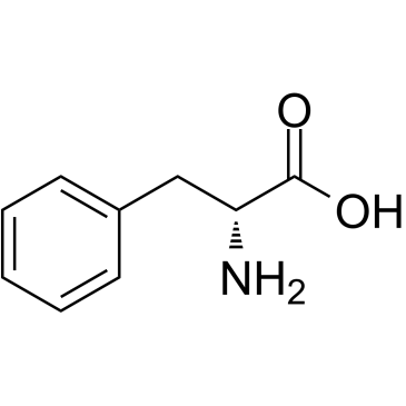 D-phenylalanine structure