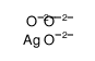 dialuminum,oxygen(2-),silver Structure