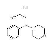 3-morpholin-4-yl-3-phenyl-propan-1-ol Structure